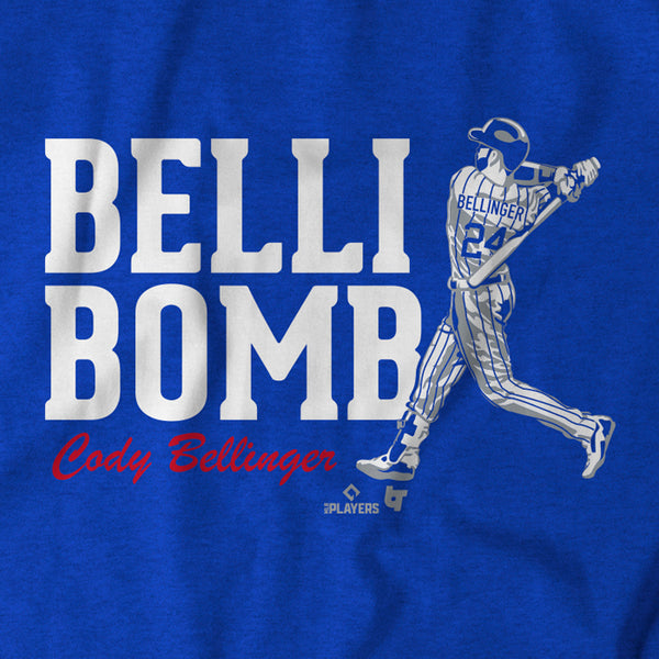 Cody Bellinger MLBPA Tee, Chicago Baseball Apparel