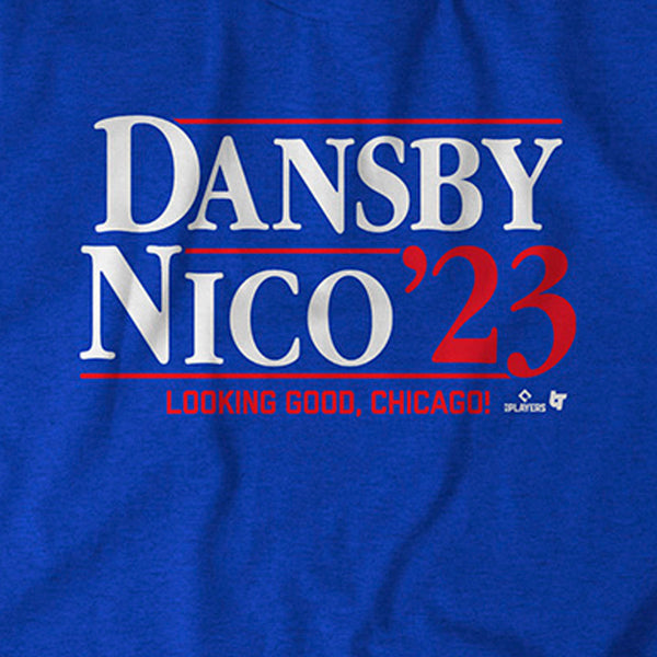 Dansby Swanson and Nico Hoerner: Dansby-Nico '23, Adult T-Shirt / 3XL - MLB - Sports Fan Gear | breakingt