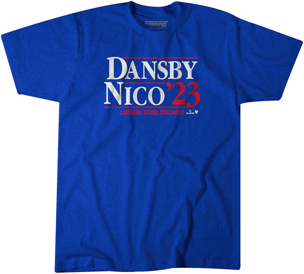 Dansby Swanson and Nico Hoerner: Dansby-Nico '23, Adult T-Shirt / 3XL - MLB - Sports Fan Gear | breakingt