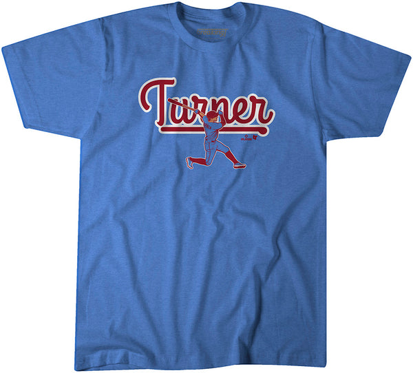 Trea Turner: Philly Trea, Women's V-Neck T-Shirt / Red / Medium - MLB - Red - Sports Fan Gear | breakingt