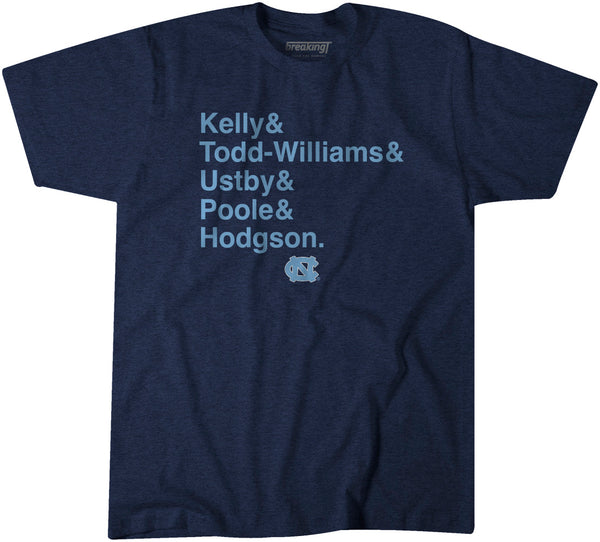 UNC Basketball: Kelly & Todd-Williams & Ustby & Poole & Hodgson