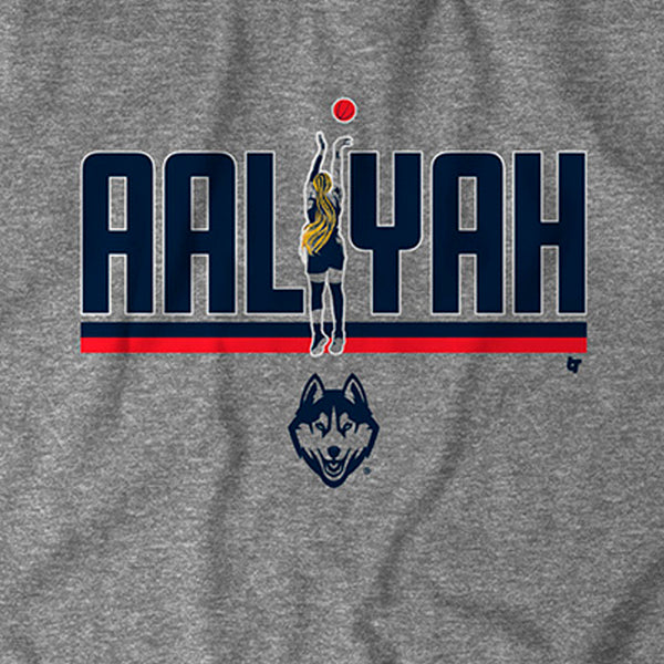 Uconn Basketball Aaliyah Edwards Jumper T-shirt - Bluecat