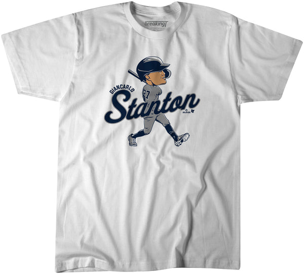 Giancarlo Stanton: Caricature, Adult T-Shirt / 3XL - MLB - Sports Fan Gear | breakingt