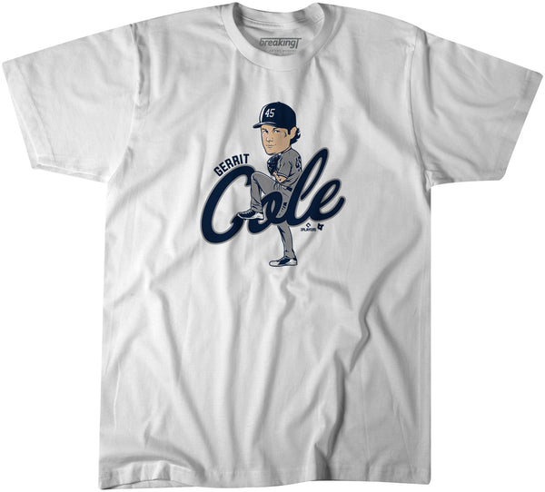 Gerrit Cole: Caricature, Adult T-Shirt / 2XL - MLB - Sports Fan Gear | breakingt