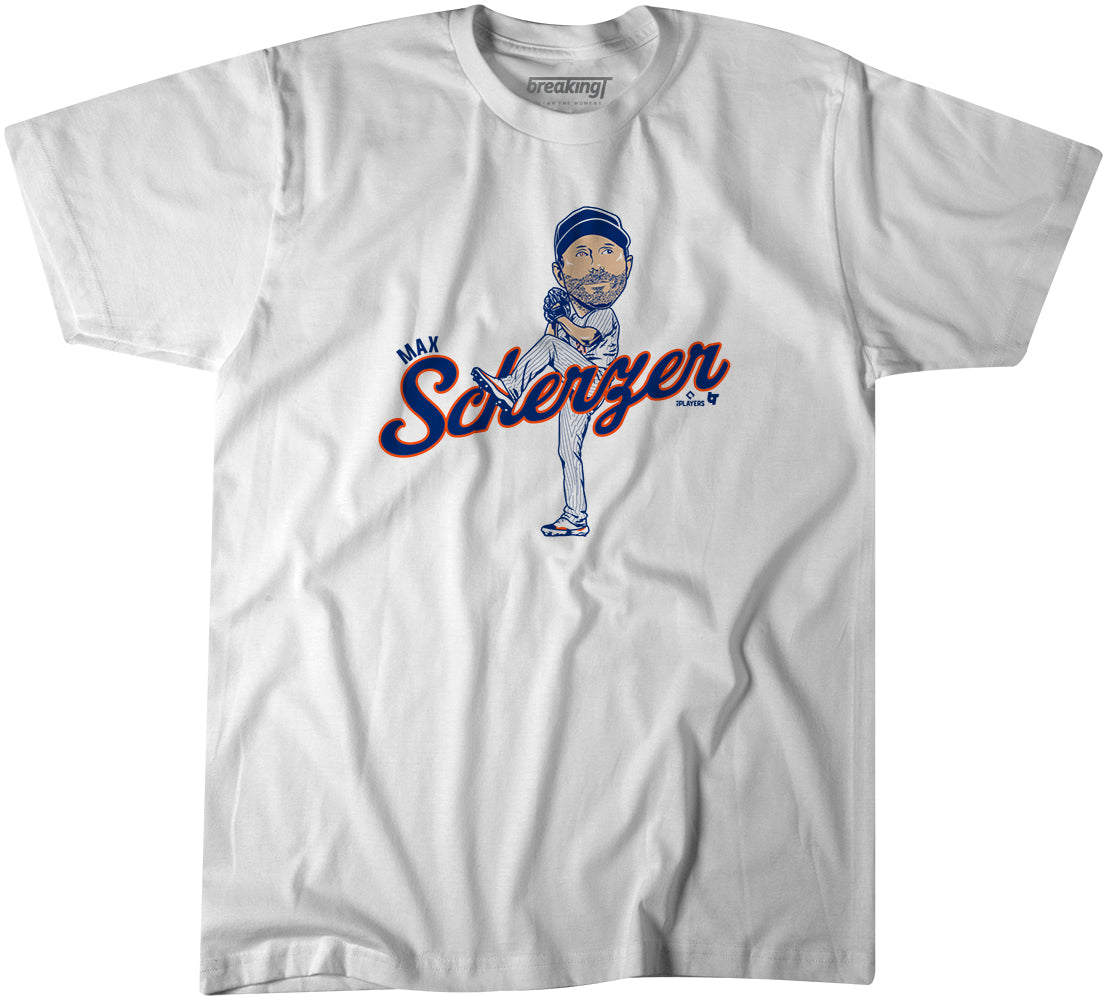 Max Scherzer: Caricature, Adult T-Shirt / 3XL - MLB - Sports Fan Gear | breakingt