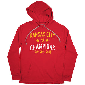 Kansas City of Champions T-Shirt | Kansas City Pro Football