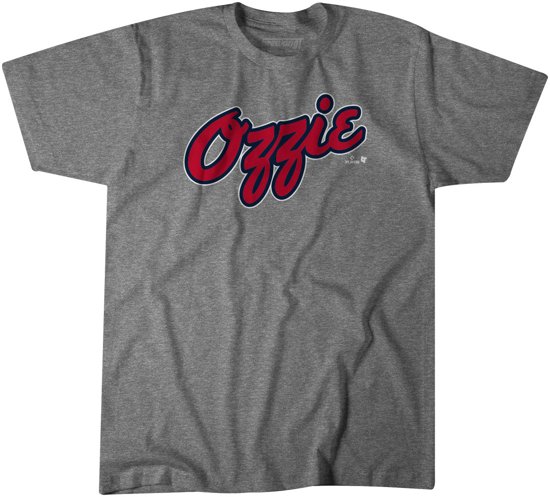 Ozzie Albies: Atlanta Text, Youth T-Shirt / Small - MLB - Sports Fan Gear | breakingt