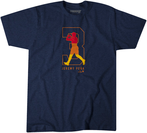 Jeremy Peña: Heart Hands Shirt, Houston - MLBPA Licensed - BreakingT