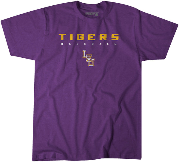 Lsu Tigers Baseball Logo Shirt