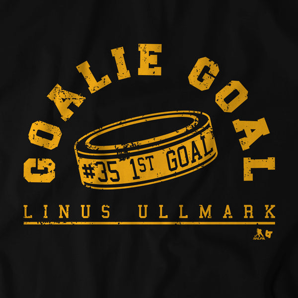 Linus Ullmark: Goalie Goal