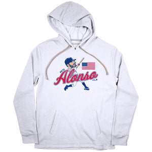 Pete Alonso United States Caricature Shirt - MLBPA Licensed -BreakingT