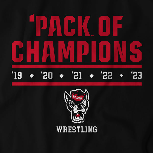NC State Wrestling: 2023 Pack of Champions