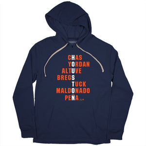 Houston Names Shirt + Hoodie - MLBPA Licensed - BreakingT