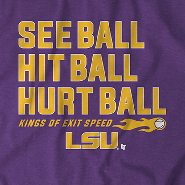 LSU Baseball: See Ball Hit Ball Hurt Ball