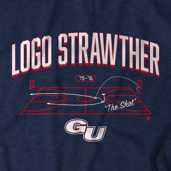 Gonzaga Basketball: Julian Strawther Logo Strawther