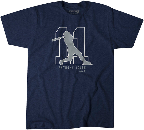 Anthony Volpe 11: New York, Adult T-Shirt / 3XL - MLB - Sports Fan Gear | breakingt