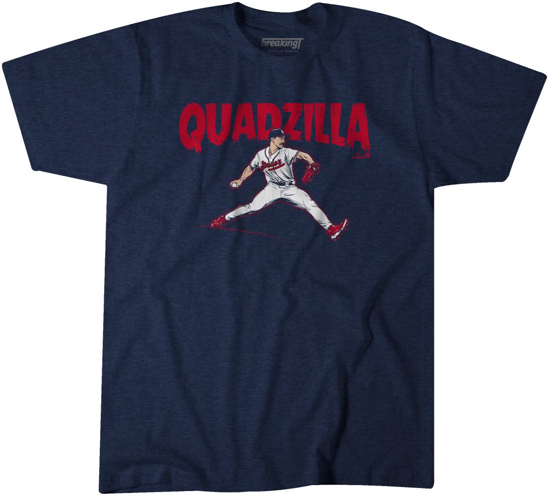 Spencer Strider: Quadzilla Shirt, Atlanta - MLBPA Licensed - BreakingT