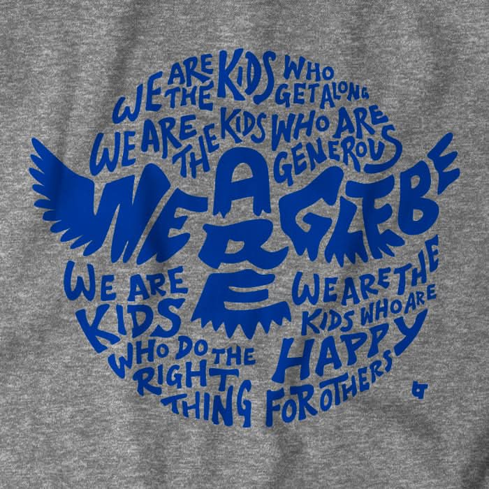 Glebe Elementary: 2023 Kids Wall Slogan