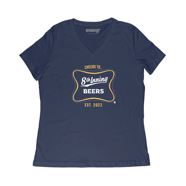 Cheers to 8th Inning Beers Shirt - Milwaukee Baseball - BreakingT