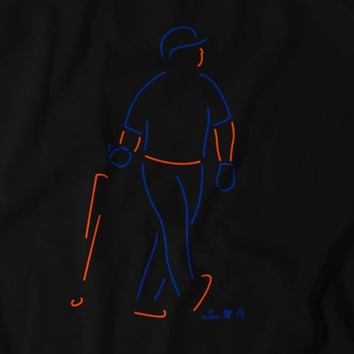 Pete Alonso: Neon Bat Drop Shirt - MLBPA - Athlete Logos + BreakingT