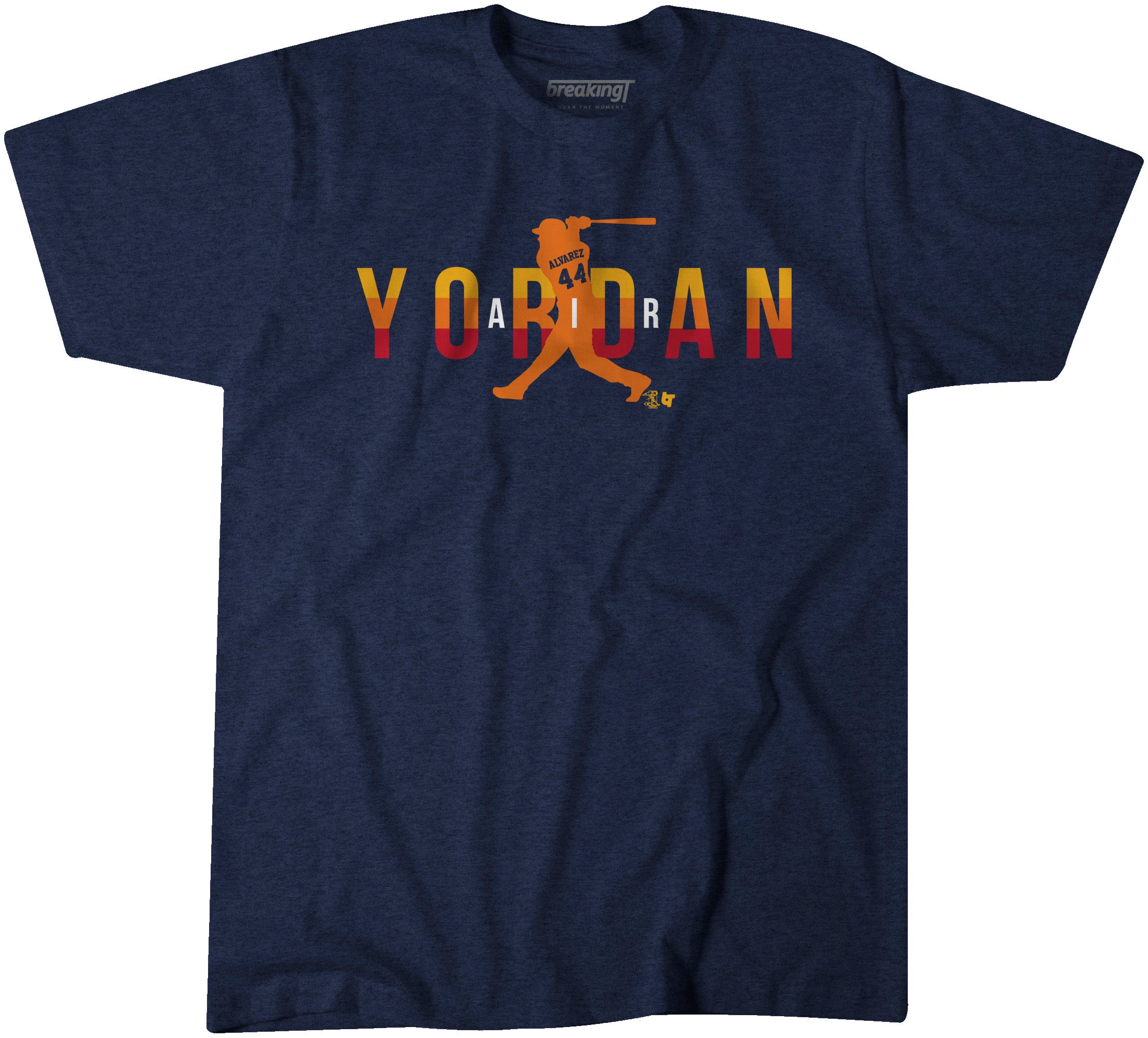 Yordan Alvarez Shirt - Air Yordan Swing, Houston, MLBPA - BreakingT