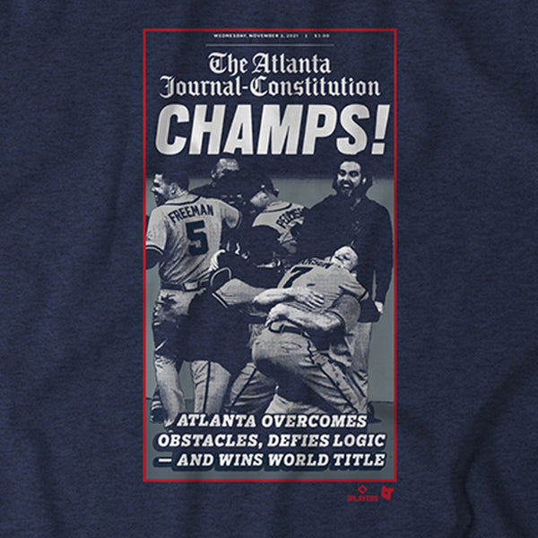 The Atlanta Journal-Constitution: World Champs Cover