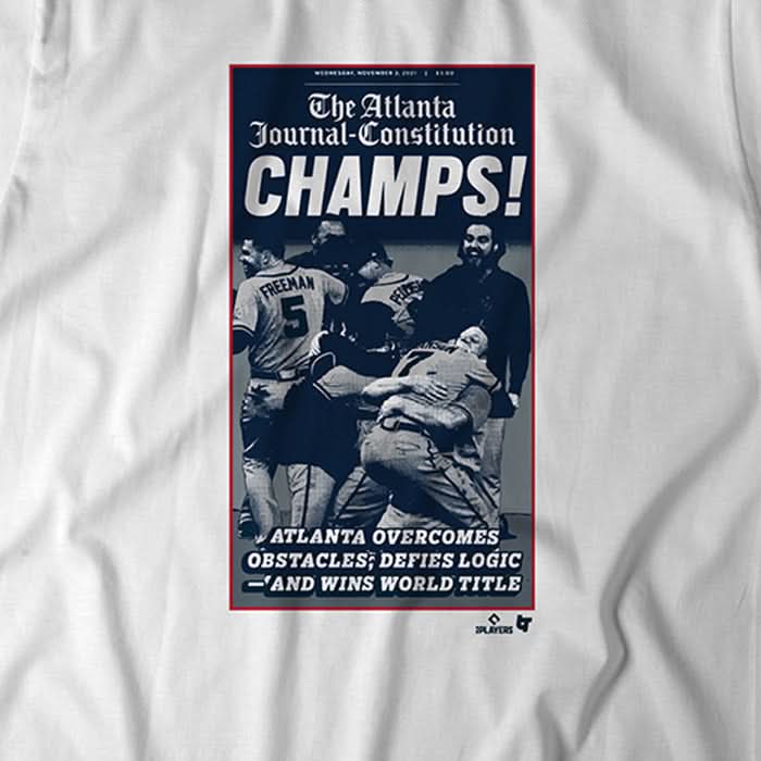 The Atlanta Journal-Constitution: World Champs Cover