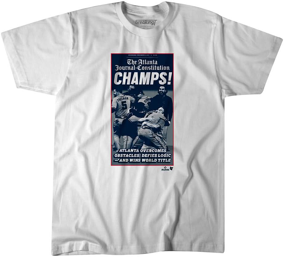 The Atlanta Journal-Constitution: World Champs Cover