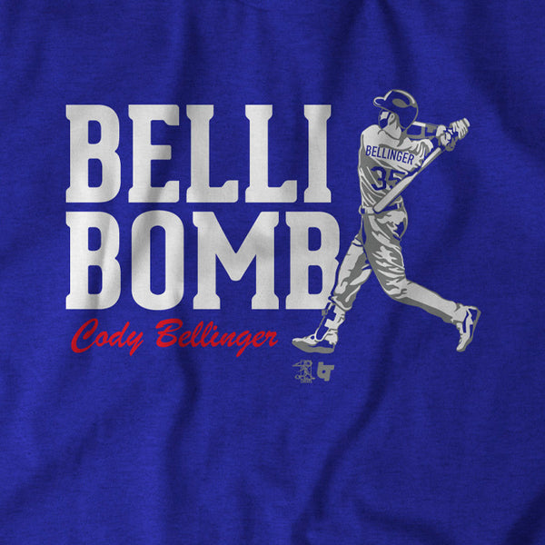 Belli bomb Cody Bellinger Chicago Cubs baseball shirt, hoodie