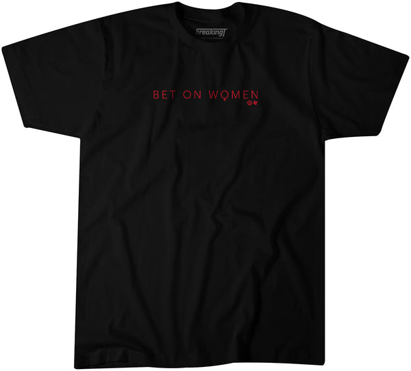 Bet On Women WNBPA Shirt - Officially Licensed - BreakingT