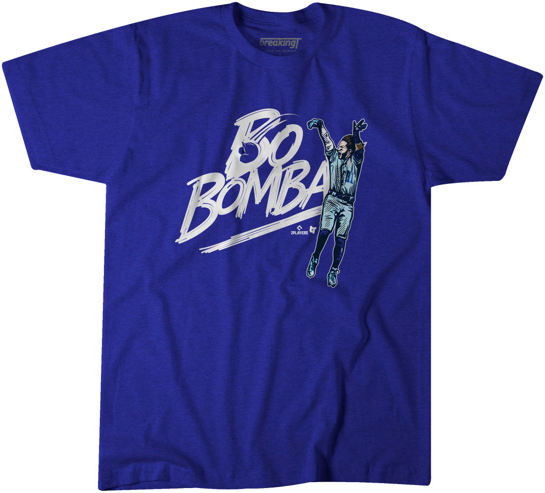 Bo Bomba, Adult T-Shirt / Extra Large - MLB - Sports Fan Gear | breakingt