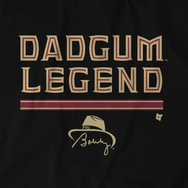 Bobby bowden legend shirt Clearance