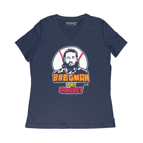 Bregman Is My Homeboy, Adult T-Shirt / 2XL - MLB - Sports Fan Gear | breakingt