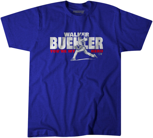 Walker Buehler You're My Hero, 2XL - MLB - Blue - Sports Fan Gear | breakingt