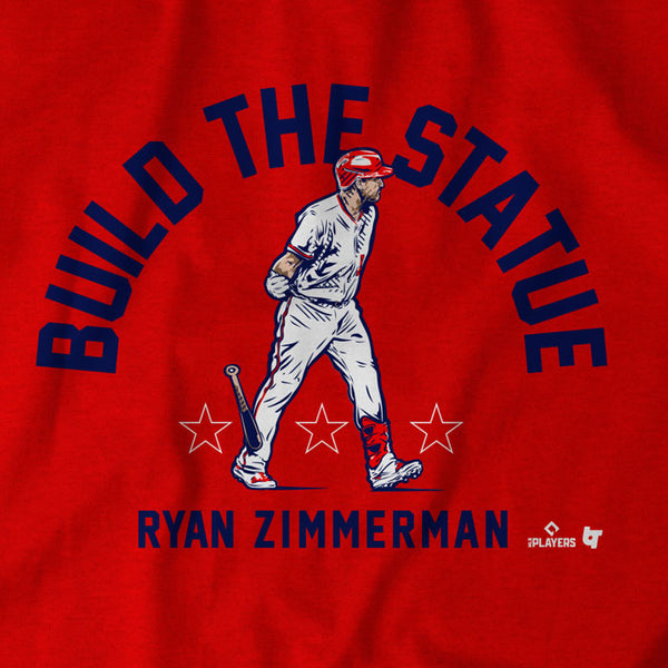 Ryan Zimmerman: Build The Statue, 2XL / Hoodie - MLB - Sports Fan Gear | breakingt