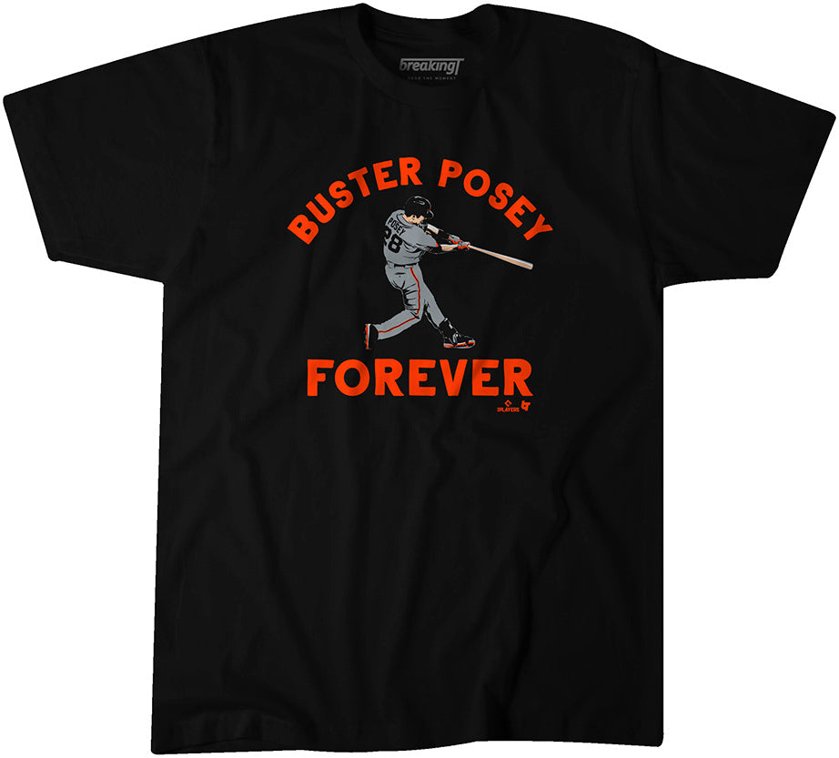 Skyline - Buster Posey Shirt | San Francisco Major League Baseball | Ballpark MVP | mlbpa Unisex Basic Tee / Black / XL