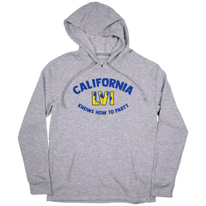 California Knows How To Party T-Shirt | Los Angeles Pro Football