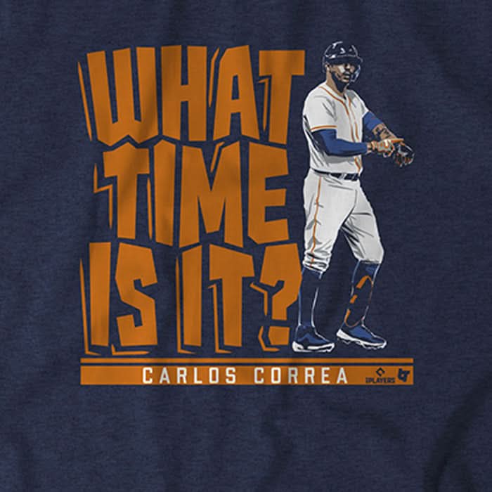 Carlos Correa: What Time Is It?
