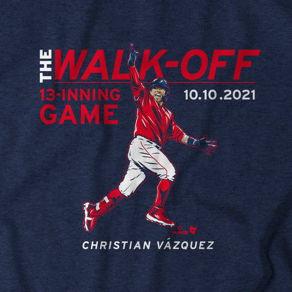 Christian Vázquez The Walk Off Houston Astros Unisex Sweatshirt