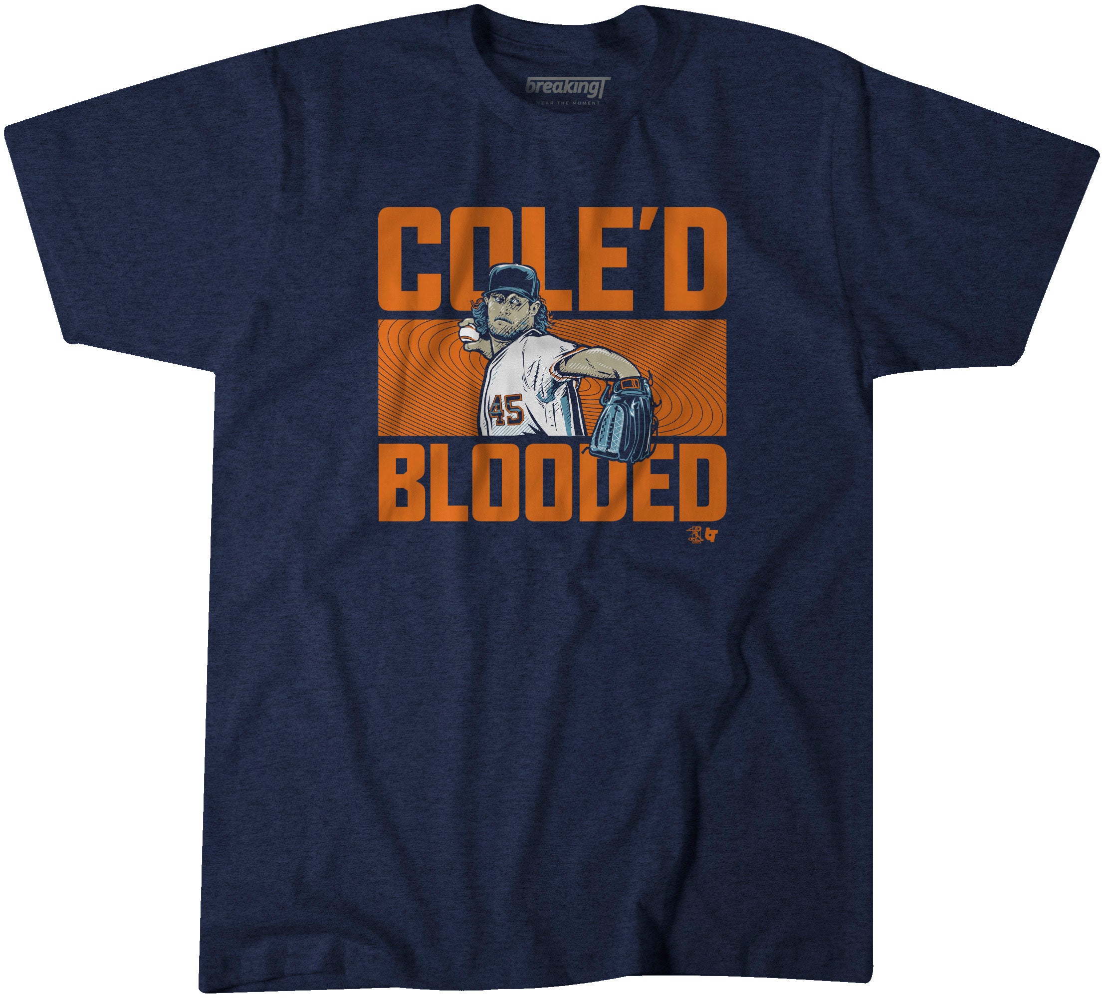 Cole'd Blooded Bronx, Small / Adult T-Shirt - MLB - Blue - Sports Fan Gear | breakingt