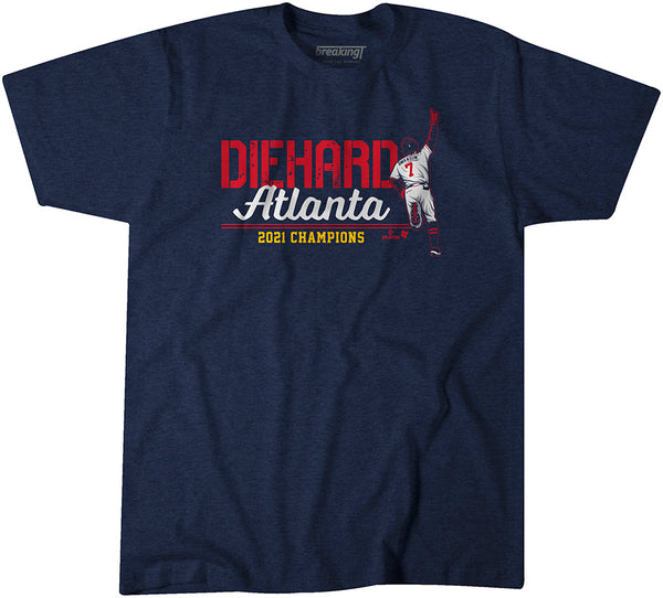Dansby Swanson: Diehard Atlanta Shirt+Hoodie -MLBPA Licensed-BreakingT