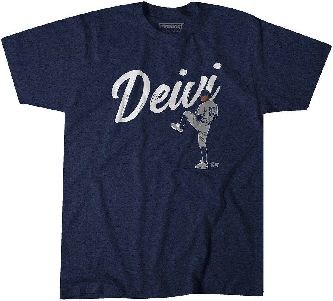 BreakingT MLBPA Licensed Baseball Deivi New Garcia Shirt, York - -