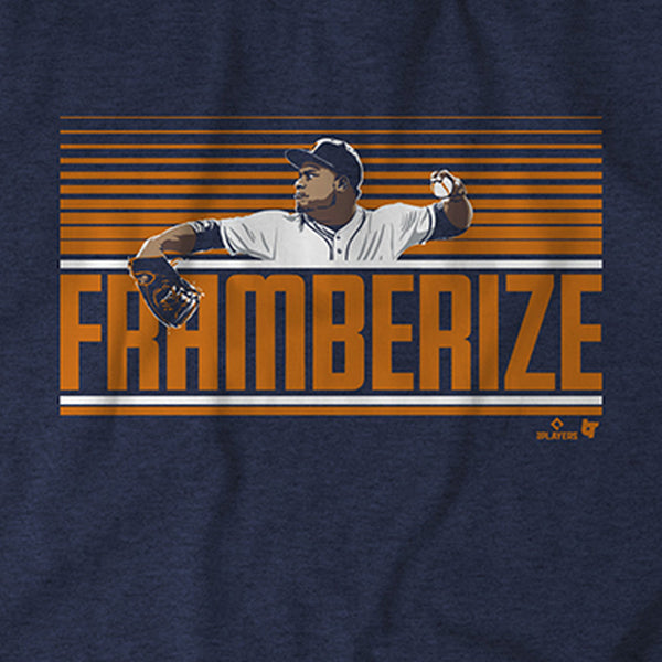 Framber VALDEZ: Framberize, Adult T-Shirt / 3XL - MLB - Sports Fan Gear | breakingt
