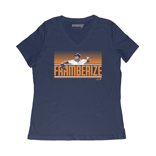 Framber VALDEZ: Framberize, Adult T-Shirt / 3XL - MLB - Sports Fan Gear | breakingt