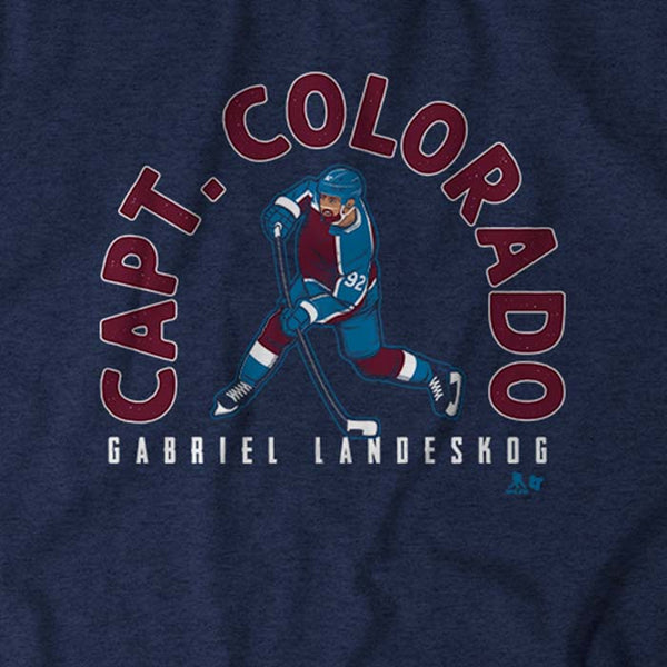 Gabriel Landeskog Captian Colorado Shirt + Hoodie | Colorado Avalanche
