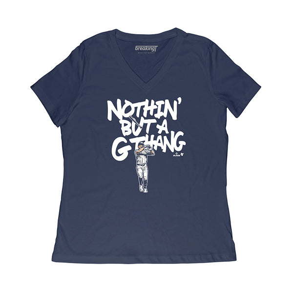 Giancarlo Stanton: Nothin' But A G Thang, Adult T-Shirt / 3XL - MLB - Sports Fan Gear | breakingt