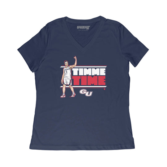Drew Timme Time Shirt + Hoodie - NIL + Gonzaga Licensed - BreakingT