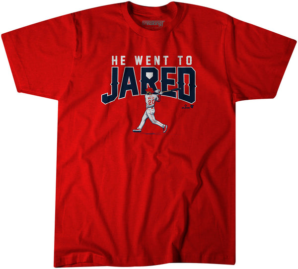 He Went to Jared, 2XL / Adult T-Shirt - MLB - Sports Fan Gear | breakingt
