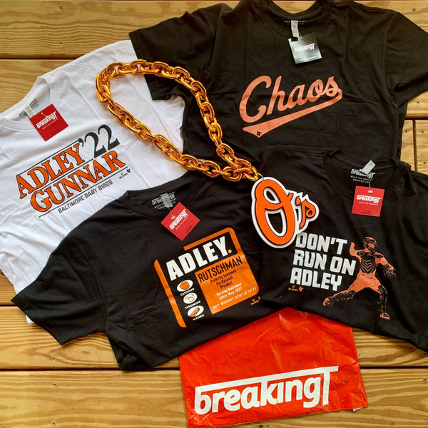 Chaos Comin' Baltimore Orioles Logo Sweatshirt For UNISEX