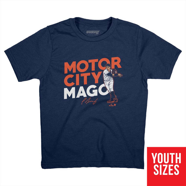 Javier Báez: Motor City Mago, Youth T-Shirt / Small - MLB - Sports Fan Gear | breakingt